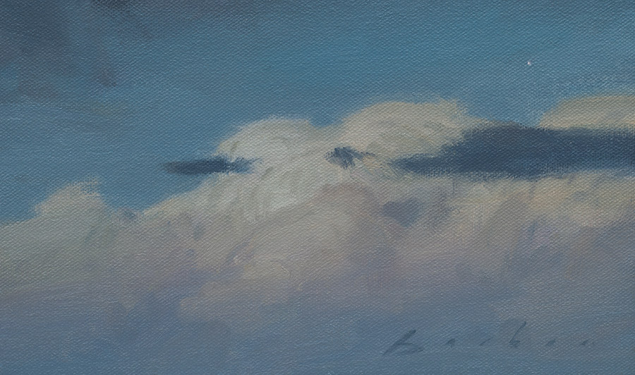 painting titled twilight pair